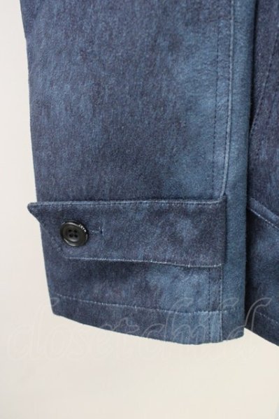 画像5: TORNADO MART / TCスェードライナー付き返し衿ジャケット XXL ネイビー T-25-11-05-013-TO-ja-YM-ZT (5)