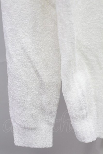 画像4: Zero by TORNADO MART / モールヤーンVネックニット M ホワイト T-25-11-06-003-Ze-to-YM-ZT (4)