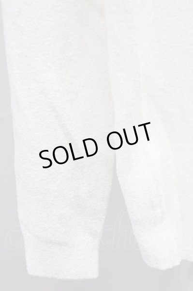 画像4: Zero by TORNADO MART / モールヤーンVネックニット M ホワイト T-25-11-06-003-Ze-to-YM-ZT218 (4)