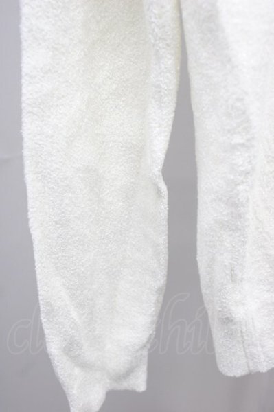 画像4: Zero by TORNADO MART / モールヤーンVネックニット M ホワイト T-25-11-06-004-Ze-to-YM-ZT (4)