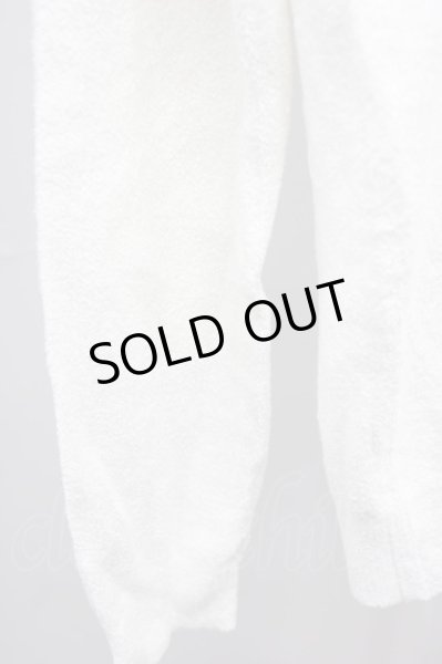 画像4: Zero by TORNADO MART / モールヤーンVネックニット M ホワイト T-25-11-06-004-Ze-to-YM-ZT218 (4)