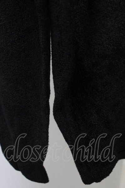 画像4: Zero by TORNADO MART / モールヤーンVネックニット M ブラック T-25-11-06-007-Ze-to-YM-ZT (4)