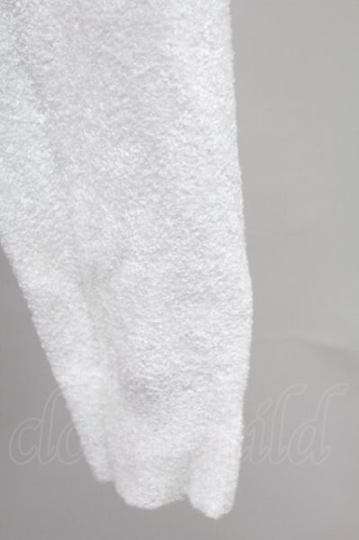 画像5: Zero by TORNADO MART / モールヤーンVネックニット M ホワイト T-25-11-06-001-Ze-to-YM-ZT (5)