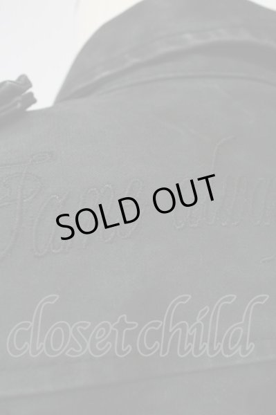 画像8: FUGA / ムラ染めミリタリージャケット 46 ブラック T-25-11-06-010-FU-ou-YM-ZT (8)