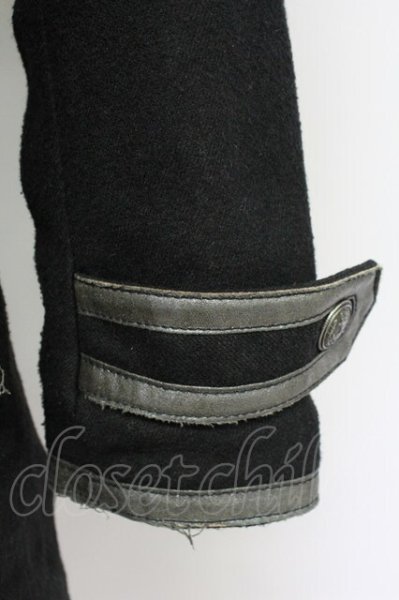 画像6: TORNADO MART / 裏ボアパイピングコート M ブラック T-25-11-06-011-TO-ou-YM-ZT (6)