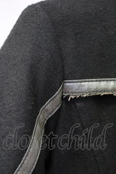 画像10: TORNADO MART / 裏ボアパイピングコート M ブラック T-25-11-06-011-TO-ou-YM-ZT (10)