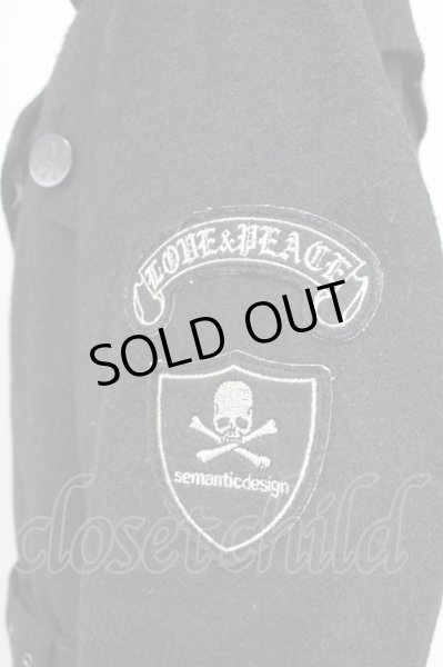 画像4: Roen / semanticdesignコラボ ウールトレンチコート M ブラック T-25-11-06-012-Ro-ou-YM-ZT-M100 (4)