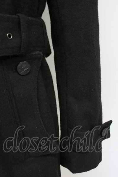 画像6: Roen / semanticdesignコラボ ウールトレンチコート M ブラック T-25-11-06-012-Ro-ou-YM-ZT (6)