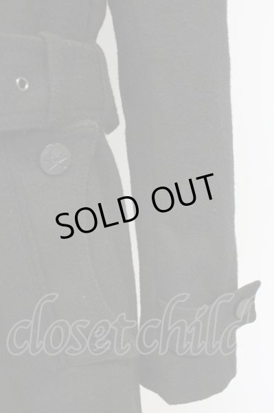 画像6: Roen / semanticdesignコラボ ウールトレンチコート M ブラック T-25-11-06-012-Ro-ou-YM-ZT-M100 (6)