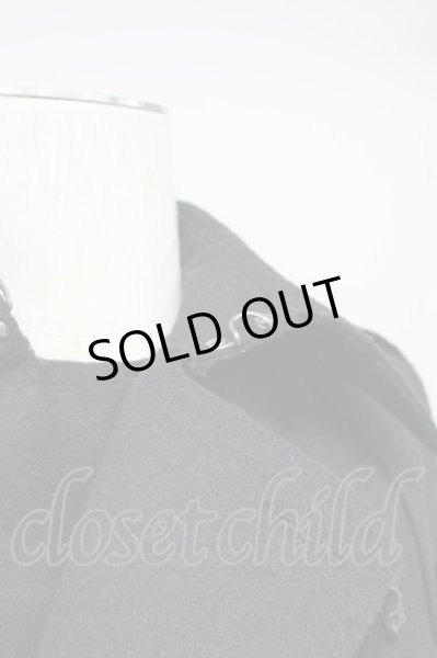 画像9: Roen / semanticdesignコラボ ウールトレンチコート M ブラック T-25-11-06-012-Ro-ou-YM-ZT-M100 (9)