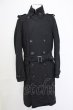 画像1: CIVARIZE / ダブルロングコート 46 ブラック T-25-11-06-013-CI-ou-YM-ZT (1)