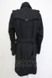 画像2: CIVARIZE / ダブルロングコート 46 ブラック T-25-11-06-013-CI-ou-YM-ZT (2)