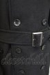 画像5: CIVARIZE / ダブルロングコート 46 ブラック T-25-11-06-013-CI-ou-YM-ZT (5)