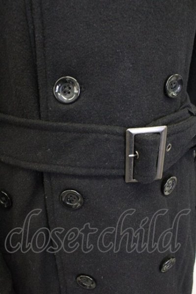 画像5: CIVARIZE / ダブルロングコート 46 ブラック T-25-11-06-013-CI-ou-YM-ZT (5)