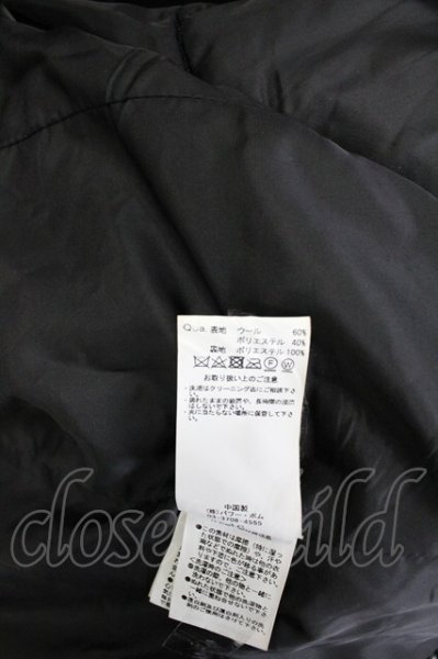 画像8: CIVARIZE / ダブルロングコート 46 ブラック T-25-11-06-013-CI-ou-YM-ZT (8)