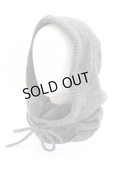 画像1: FUGA / ニットフード  グレー T-25-11-06-014-FU-0-YM-ZT221 (1)