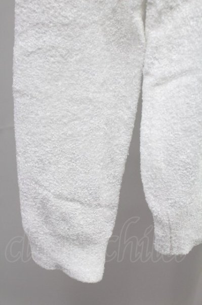 画像4: Zero by TORNADO MART / モールヤーンVネックニット M ホワイト T-25-11-06-002-Ze-to-YM-ZT (4)