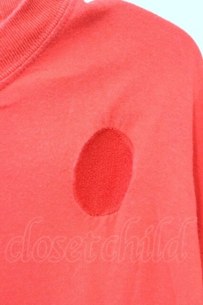 画像4: Moonage Devilment / Embroidery Over L/Sカットソー 44 レッド T-25-11-10-018-Mo-ts-YM-ZT (4)