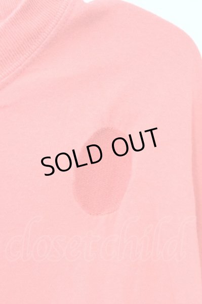 画像4: Moonage Devilment / Embroidery Over L/Sカットソー 44 レッド T-25-11-10-018-Mo-ts-YM-ZT (4)