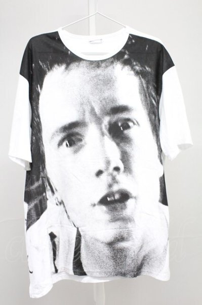 画像1: LAD MUSICIAN / フォトプリントTシャツ　シド・ヴィシャス 46 ホワイト T-25-11-10-003-LA-ts-YM-ZT102 (1)