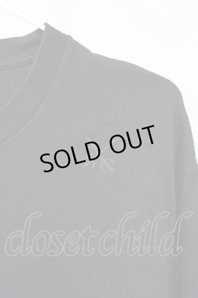 画像3: Moonage Devilment / レイヤードスリーブオーバーカットソー 44 ブラック T-25-11-10-020-Mo-to-YM-ZT101 (3)