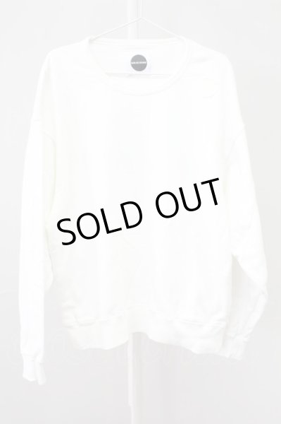 画像1: Moonage Devilment / Embroidery Pull Over トレーナー 44 ホワイト T-25-11-10-022-Mo-to-YM-ZT (1)