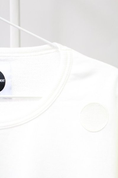 画像3: Moonage Devilment / Embroidery Pull Over トレーナー 44 ホワイト T-25-11-10-022-Mo-to-YM-ZT (3)