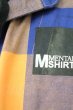 画像7: MENTAL / フードチェックシャツ  オレンジ T-25-11-10-025-ME-sh-YM-ZT (7)