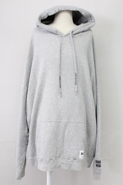 画像1: Moonage Devilment / SUPER BIG パーカー F グレー T-25-11-10-028-Mo-to-YM-ZT (1)