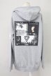 画像2: Moonage Devilment / Graphic Printパーカー 48 グレー T-25-11-10-029-Mo-to-YM-ZT (2)