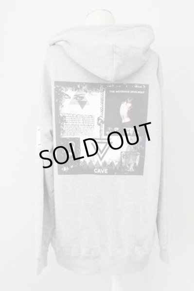 画像2: Moonage Devilment / Graphic Printパーカー 48 グレー T-25-11-10-029-Mo-to-YM-ZT087 (2)