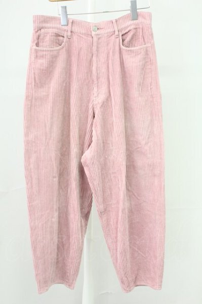 画像1: LAD MUSICIAN / テーパードワイドパンツ 44 ピンクベージュ T-25-11-10-032-LA-pa-YM-ZT (1)
