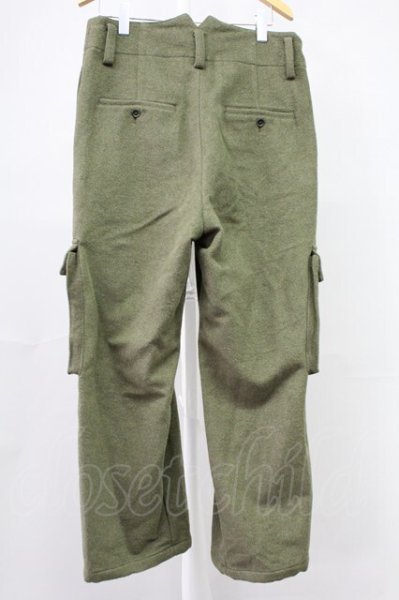 画像2: SHARE SPIRIT / コットンモールカーゴパンツ S カーキ T-25-11-10-033-SH-pa-YM-ZT (2)