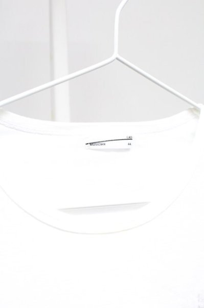 画像4: LAD MUSICIAN / フォトプリントTシャツ　ジョニー・ロットン 44 ホワイト T-25-11-10-004-LA-ts-YM-ZT (4)