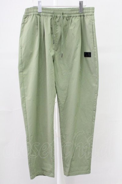 画像1: GLAM ADDICTION / ツイルテーパードパンツ 01 カーキ T-25-11-10-034-GL-pa-YM-ZT (1)