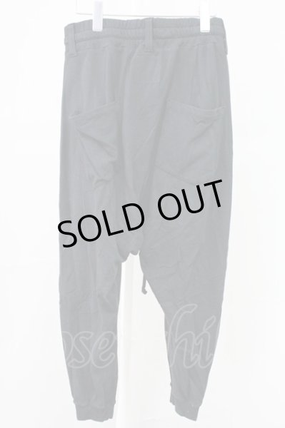 画像2: Moonage Devilment / エンブロイダリーサルエルジョガーパンツ 01 ブラック T-25-11-10-035-Mo-pa-YM-ZT (2)