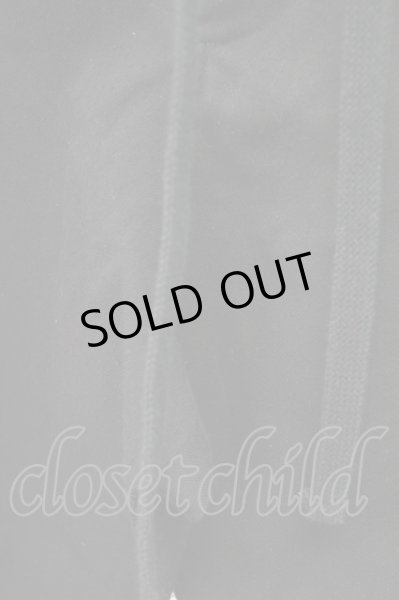 画像4: Moonage Devilment / ウールポリハイウエストイージーワイドスラックス F ブラック T-25-11-10-037-Mo-pa-YM-ZT088 (4)