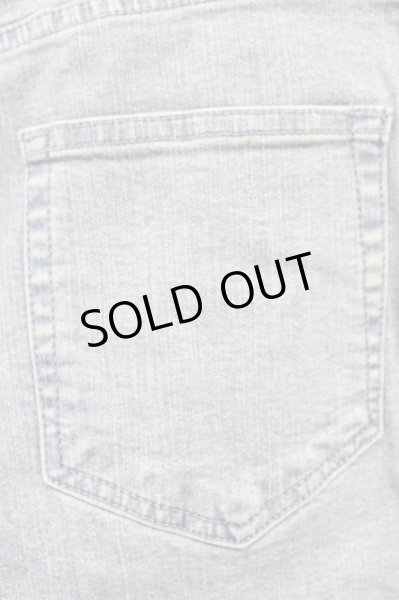 画像6: Moonage Devilment / サイドZIPスキニーデニムパンツ 02 インディゴ T-25-11-10-039-Mo-pa-YM-ZT (6)