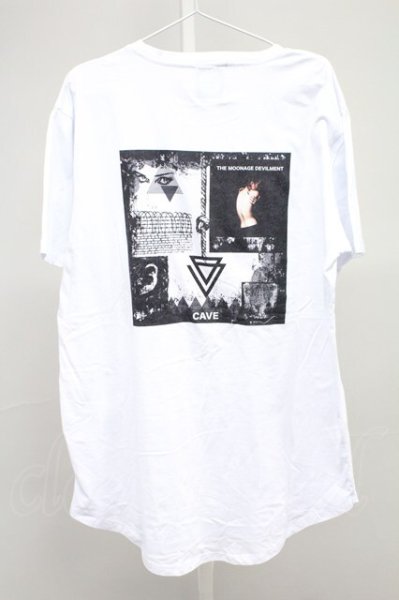 画像2: Moonage Devilment / PRINT BIG Tシャツ 46 ホワイト T-25-11-10-005-Mo-ts-YM-ZT (2)