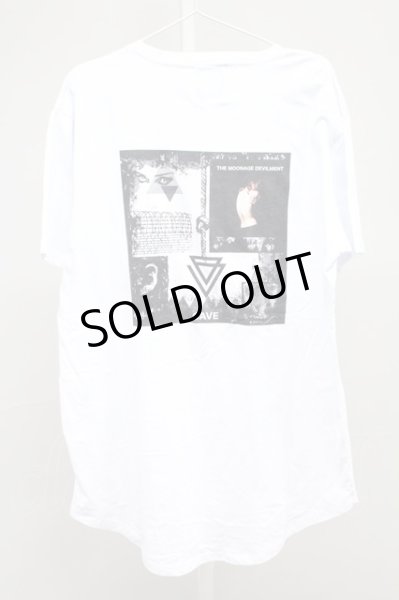 画像2: Moonage Devilment / PRINT BIG Tシャツ 46 ホワイト T-25-11-10-005-Mo-ts-YM-ZT102 (2)