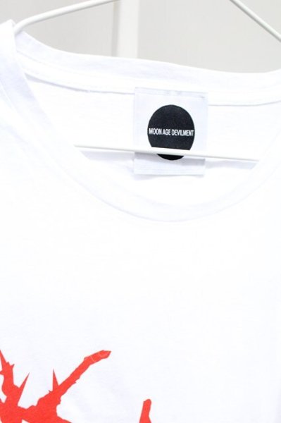 画像3: Moonage Devilment / PRINT BIG Tシャツ 46 ホワイト T-25-11-10-005-Mo-ts-YM-ZT (3)