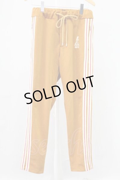 画像1: Moonage Devilment / EGO TRIPPING　PROPA9ANDAコラボ TASTEFUL JERSEYパンツ 01 レンガ T-25-11-10-042-Mo-pa-YM-ZT095 (1)