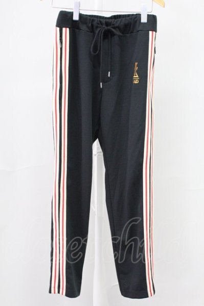 画像1: Moonage Devilment / EGO TRIPPING　PROPA9ANDAコラボ TASTEFUL JERSEYパンツ 01 ブラック T-25-11-10-043-Mo-pa-YM-ZT (1)