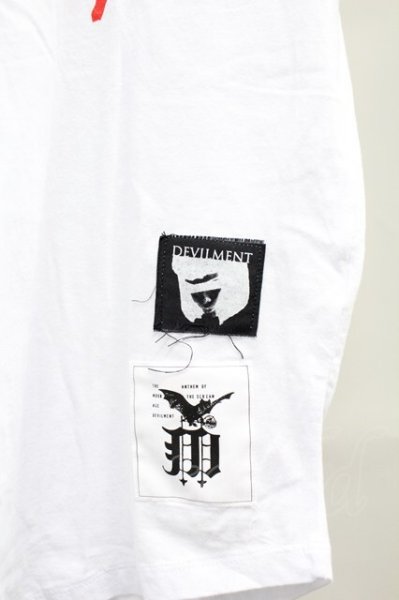 画像5: Moonage Devilment / PRINT BIG Tシャツ 46 ホワイト T-25-11-10-005-Mo-ts-YM-ZT (5)