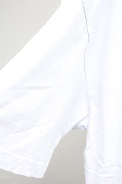 画像3: Moonage Devilment / F/PRINT OVER Tシャツ 46 ホワイトｘサックス T-25-11-10-006-Mo-ts-YM-ZT (3)