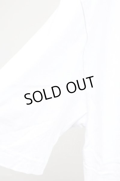 画像3: Moonage Devilment / F/PRINT OVER Tシャツ 46 ホワイトｘサックス T-25-11-10-006-Mo-ts-YM-ZT (3)