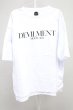 画像1: Moonage Devilment / F/PRINT OVER Tシャツ 46 ホワイト T-25-11-10-007-Mo-ts-YM-ZT (1)