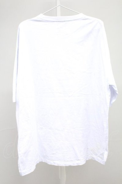 画像2: Moonage Devilment / F/PRINT OVER Tシャツ 46 ホワイト T-25-11-10-007-Mo-ts-YM-ZT (2)
