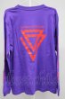 画像2: Moonage Devilment / GRAPHIC PRINT L/S T-shirt TYPE B カットソー  パープル T-25-11-10-010-Mo-to-YM-ZT (2)