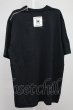 画像2: Moonage Devilment / コットンZIPオーバー Tシャツ 44 ブラック T-25-11-10-011-Mo-ts-YM-ZT (2)